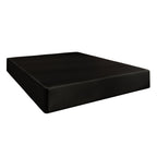 CraftPorch Upholstered Linen Metal Box Spring