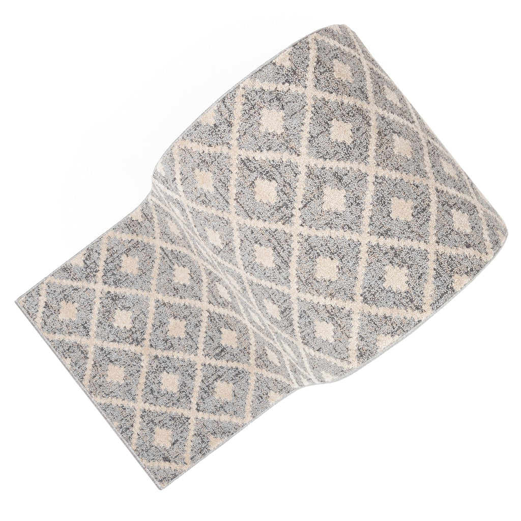 Custom Size Runner Harlow Trellis Modern Hallway Stair Rug