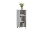 Laviecasa grey shelving unit 34.5x32.5x90cm engineered wood HBPG84008