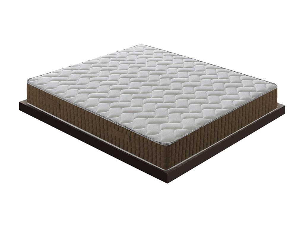 Meublori - Memory foam mattress, 17 cm high, 11 anatomical comfort zones, 135x200