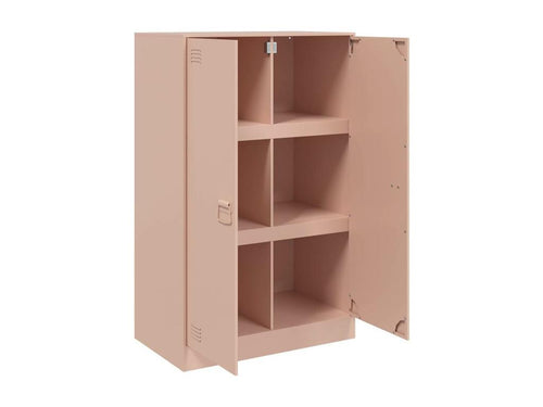 Pink sideboard 67x39x107 cm steel