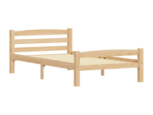 Solid pine wood bed frame 90x200 cm