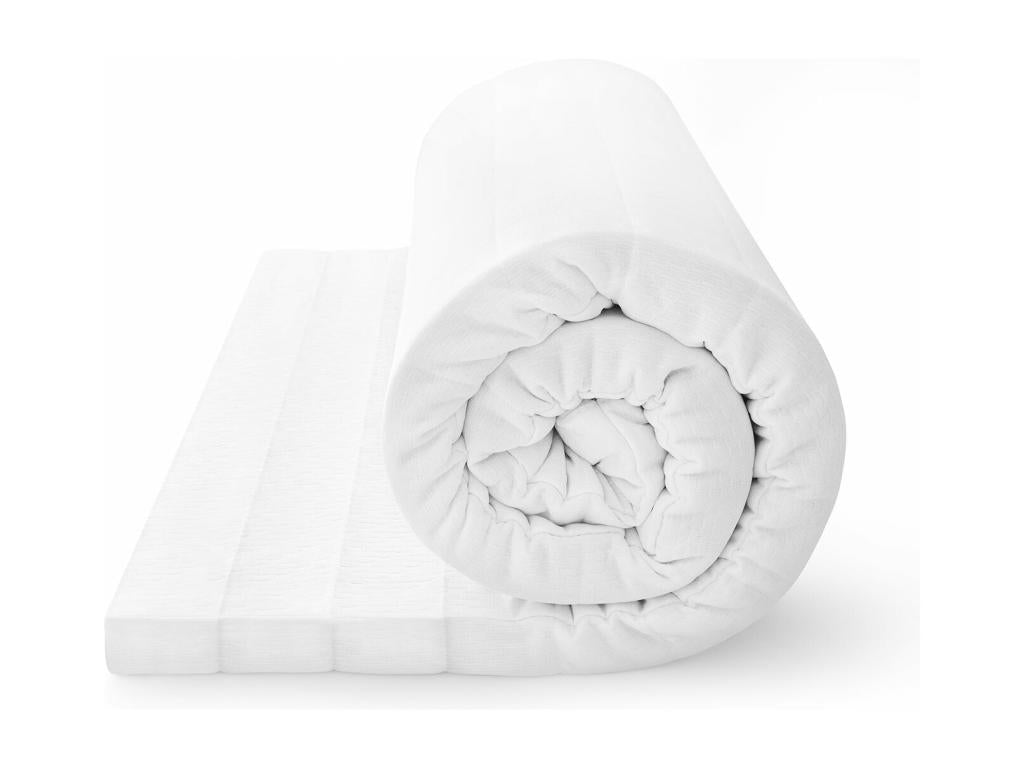 90x190 Firm Support Mattress Topper - Hygienic Washable Cover