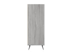 Laviecasa grey shelving unit 34.5x32.5x90cm engineered wood HBPG84008
