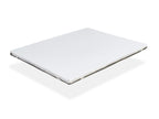 Meublori 160x200x4 CM Mattress Topper - Removable cover, very adaptable and ergonomic