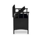 Dahlia Wood Flip Top Storage Entryway Bench