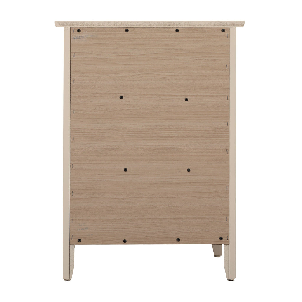 Daniel 3-drawer Transitional Wooden Nightstand