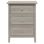 Daniel 3-drawer Transitional Wooden Nightstand