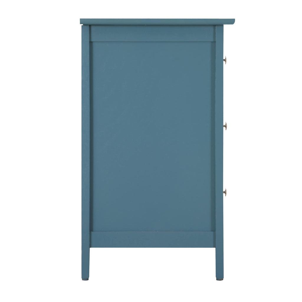Daniel 3-drawer Transitional Wooden Nightstand