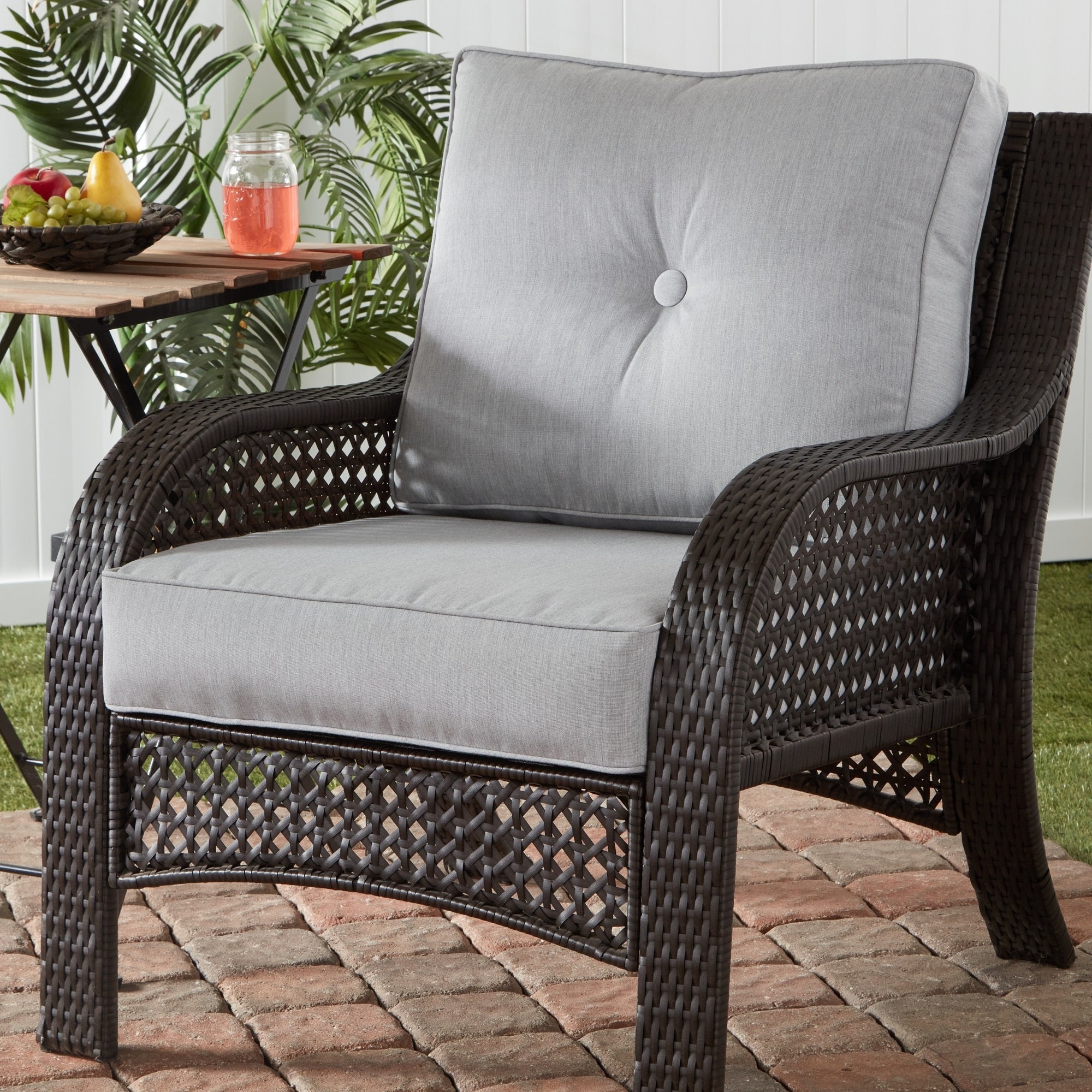 Sunbrella 2-Piece Premium Deep Seat Outdoor Cushion Set
