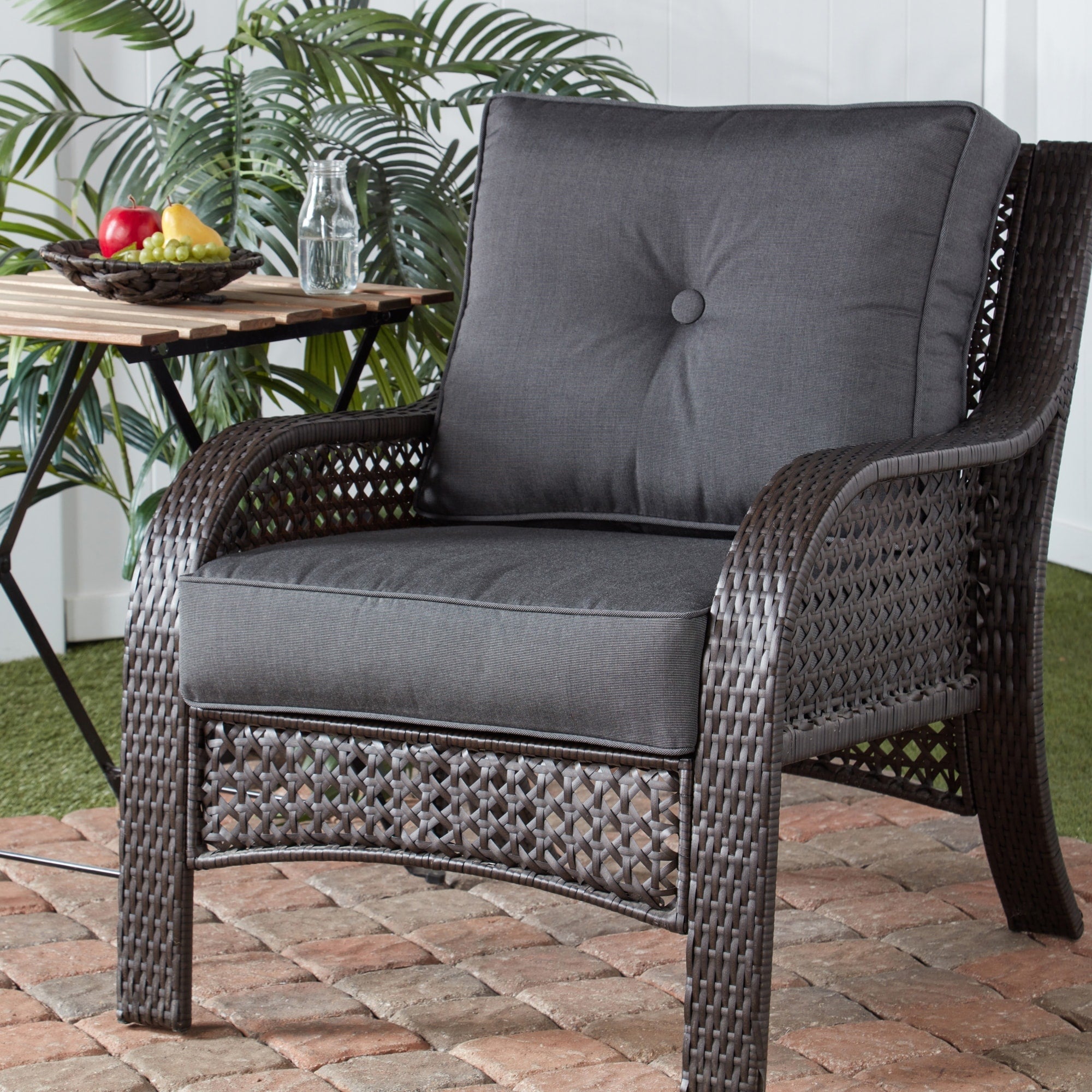 Sunbrella 2-Piece Premium Deep Seat Outdoor Cushion Set
