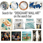 Designart Pier And Dock Seaside III Coastal Pier Wall Decor