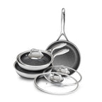 DiamondClad 6pc Hybrid Nonstick Frying Pan Cookware Set