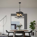 Dimmable 4-Light Farmhouse Chandeliers Light for Dining Room No Bulb