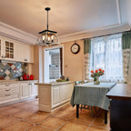 Dimmable 4-Light Farmhouse Chandeliers Light for Dining Room No Bulb