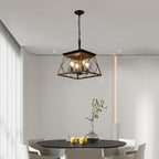 Dimmable 4-Light Farmhouse Chandeliers Light for Dining Room No Bulb
