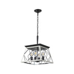 Dimmable 4-Light Farmhouse Chandeliers Light for Dining Room No Bulb