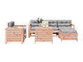 7-piece solid fir wood garden furniture set by Meublori