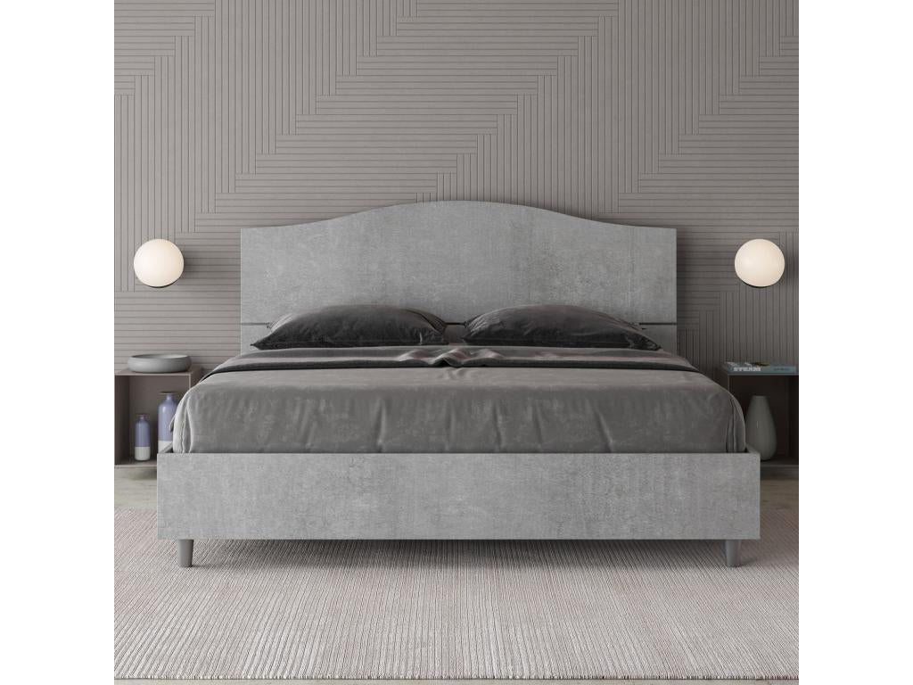 Bed without base 160x200 concrete grey Meublori