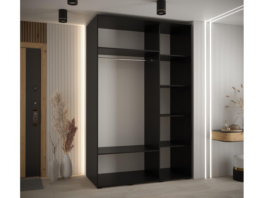 Meublori 12 Sliding Door Wardrobe 235.2/150/60 3 Doors