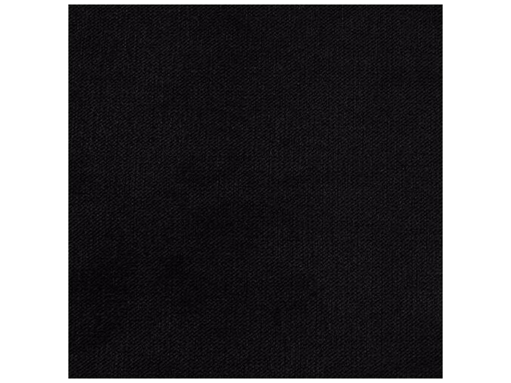 Victorville 343 Black Chair - Oak Furniture 93x45x41cm Upholstered Wood