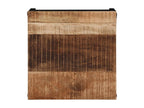 Coffee table 35x35x30 cm solid raw mango wood