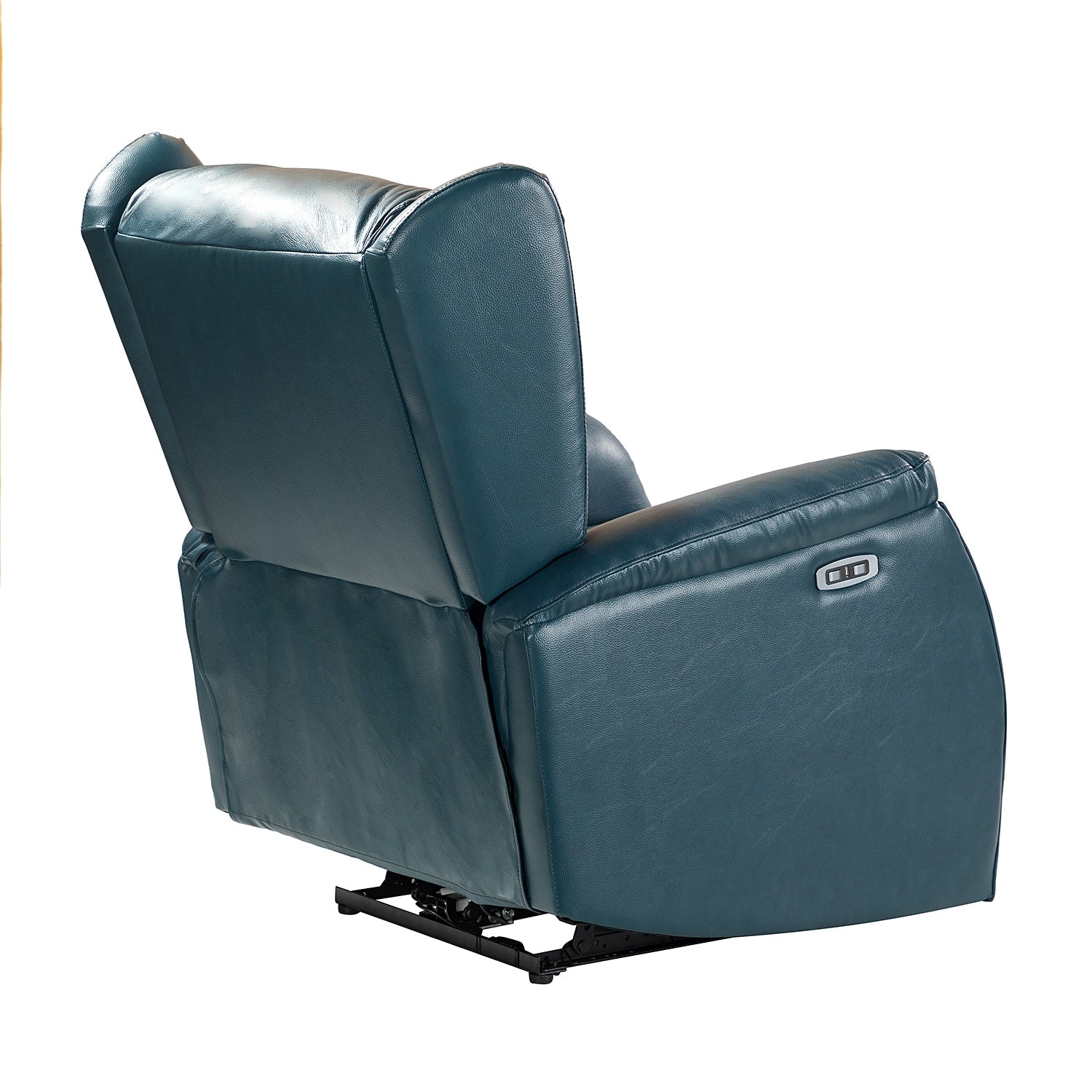Eduardo Genuine Leather Power Recliner with USB Port Set of 2