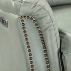 Eduardo Genuine Leather Power Recliner with USB Port Set of 2