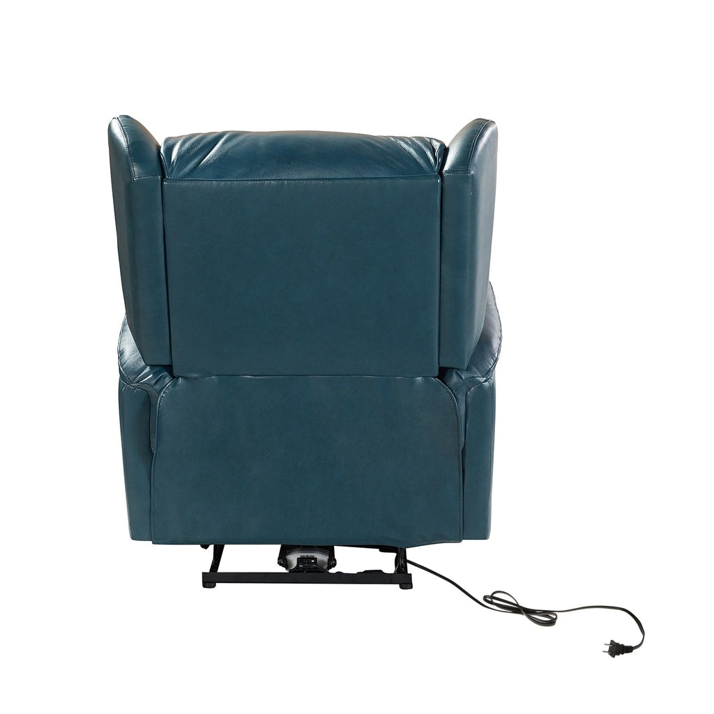 Eduardo Genuine Leather Power Recliner with USB Port Set of 2