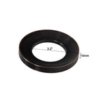 Elite Oil-rubbed Bronze Tall Single-handle Bathroom Vessel Faucet and Pop-up Drain