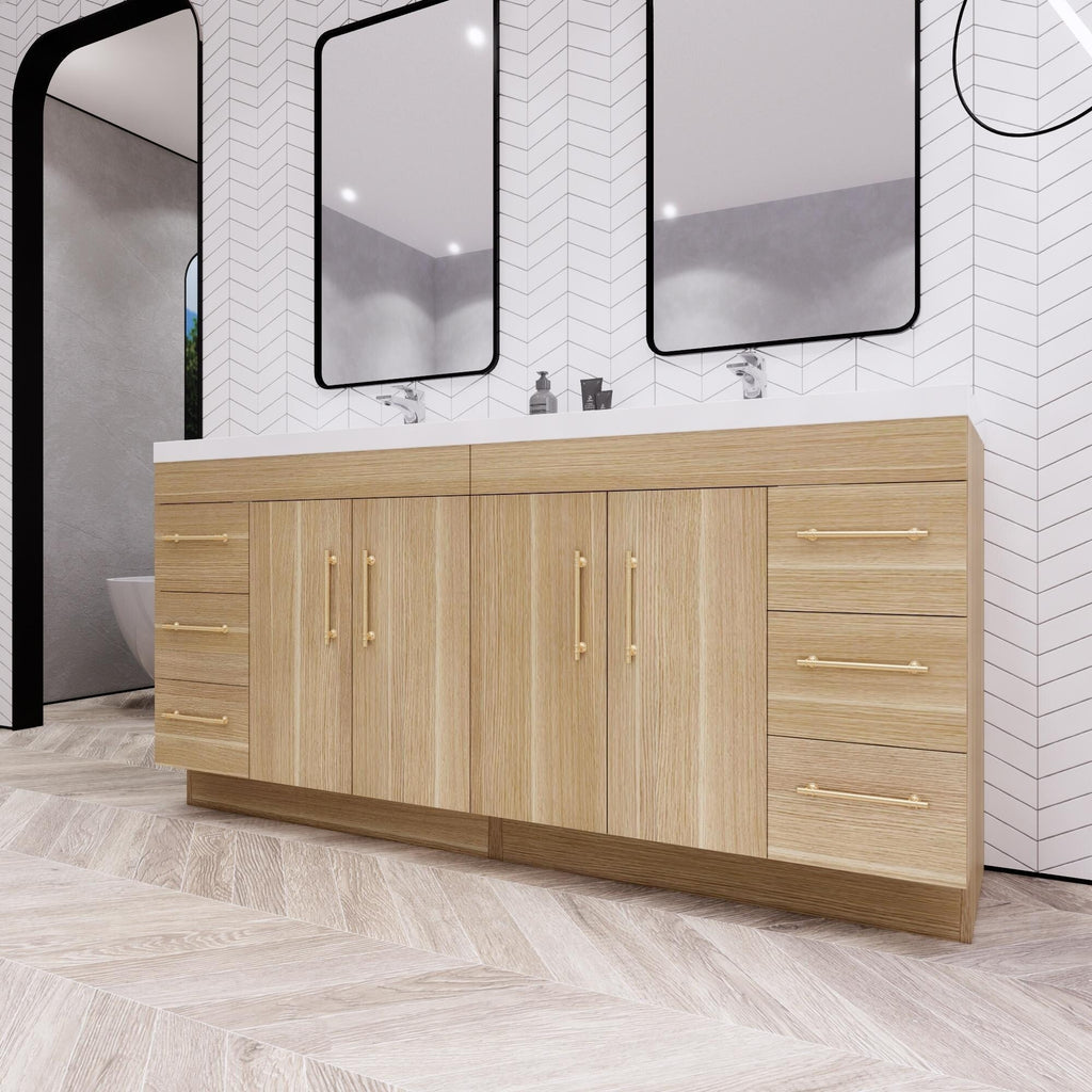 Eliza 72'' Freestanding Vanity with Double Sink