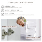 Eliza 72'' Freestanding Vanity with Double Sink