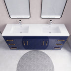 Eliza 72'' Freestanding Vanity with Double Sink
