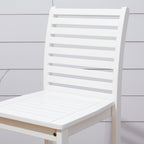 Emilio Wood Bar Table and Chair Dining Set