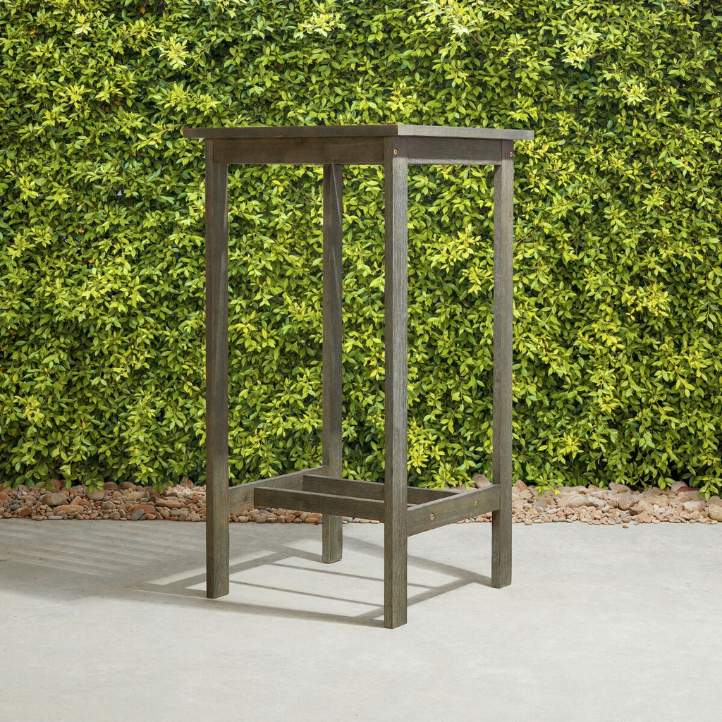 Emilio Wood Bar Table and Chair Dining Set