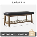 Entryway Shoe Bench Storage Bench Upholstered Bench