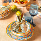 Euro Ceramica Duomo 16 Piece Dinnerware Set (Service for 4) - Italian Style