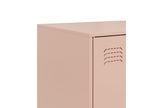 Pink sideboard 67x39x107 cm steel