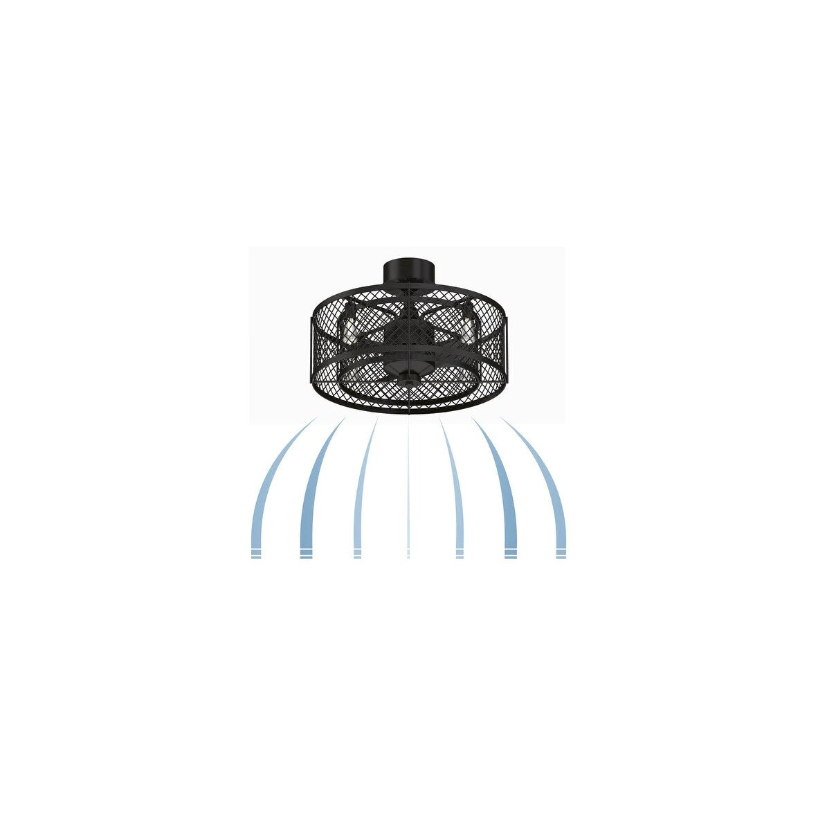 Fanimation Studio Collection Vintere Aged Bronze 4-light Ceiling Fan