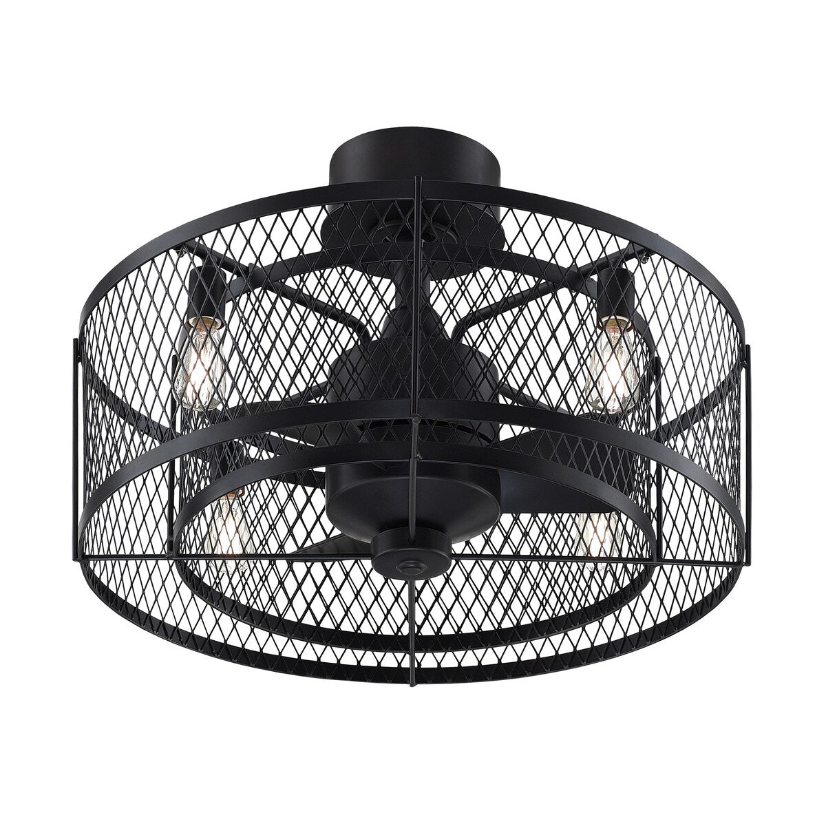 Fanimation Studio Collection Vintere Aged Bronze 4-light Ceiling Fan