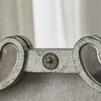 Fantina Antique Silver Paned Wall Mirror by iNSPIRE Q Classic