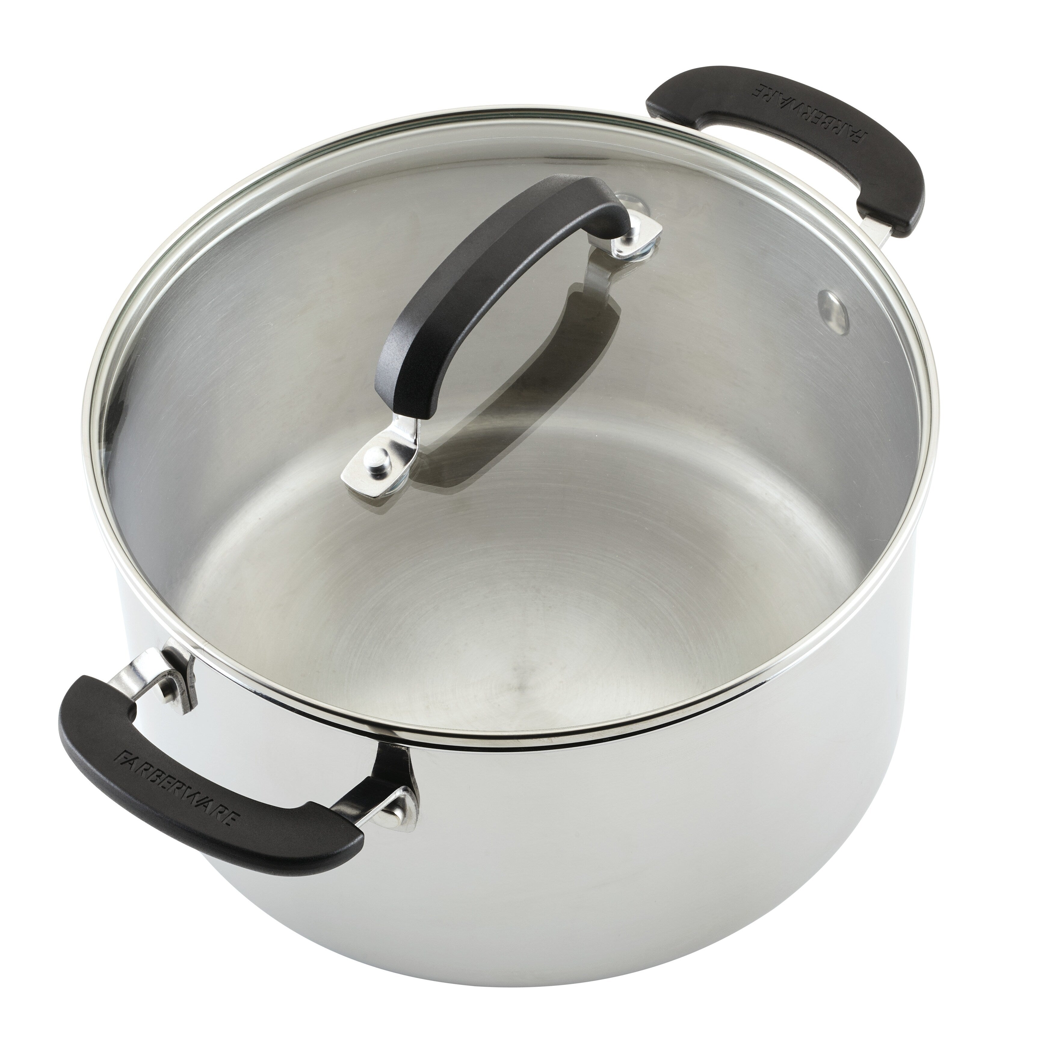 Farberware Brilliance Stainless Steel Cookware Set, 10 Piece