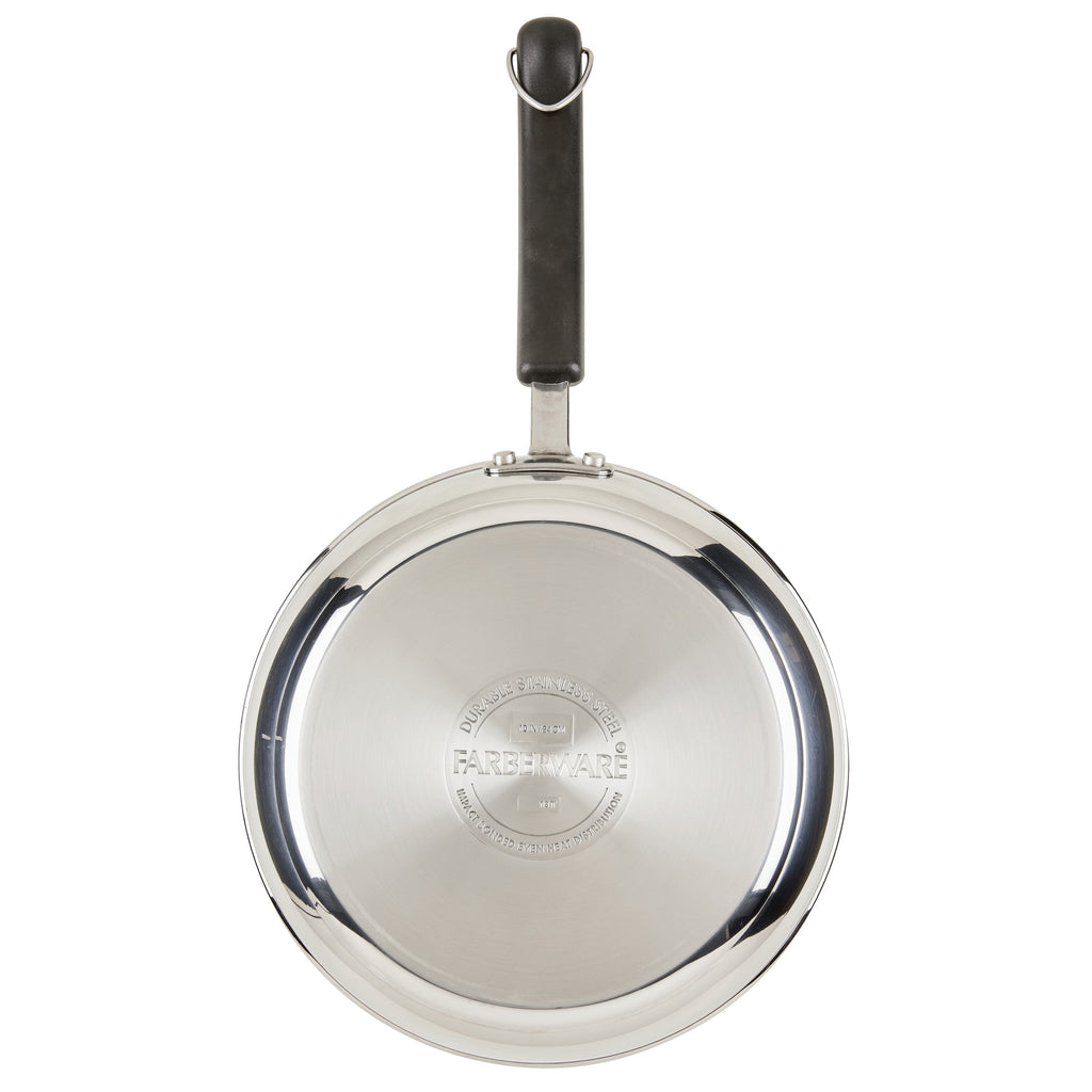 Farberware Brilliance Stainless Steel Cookware Set, 10 Piece