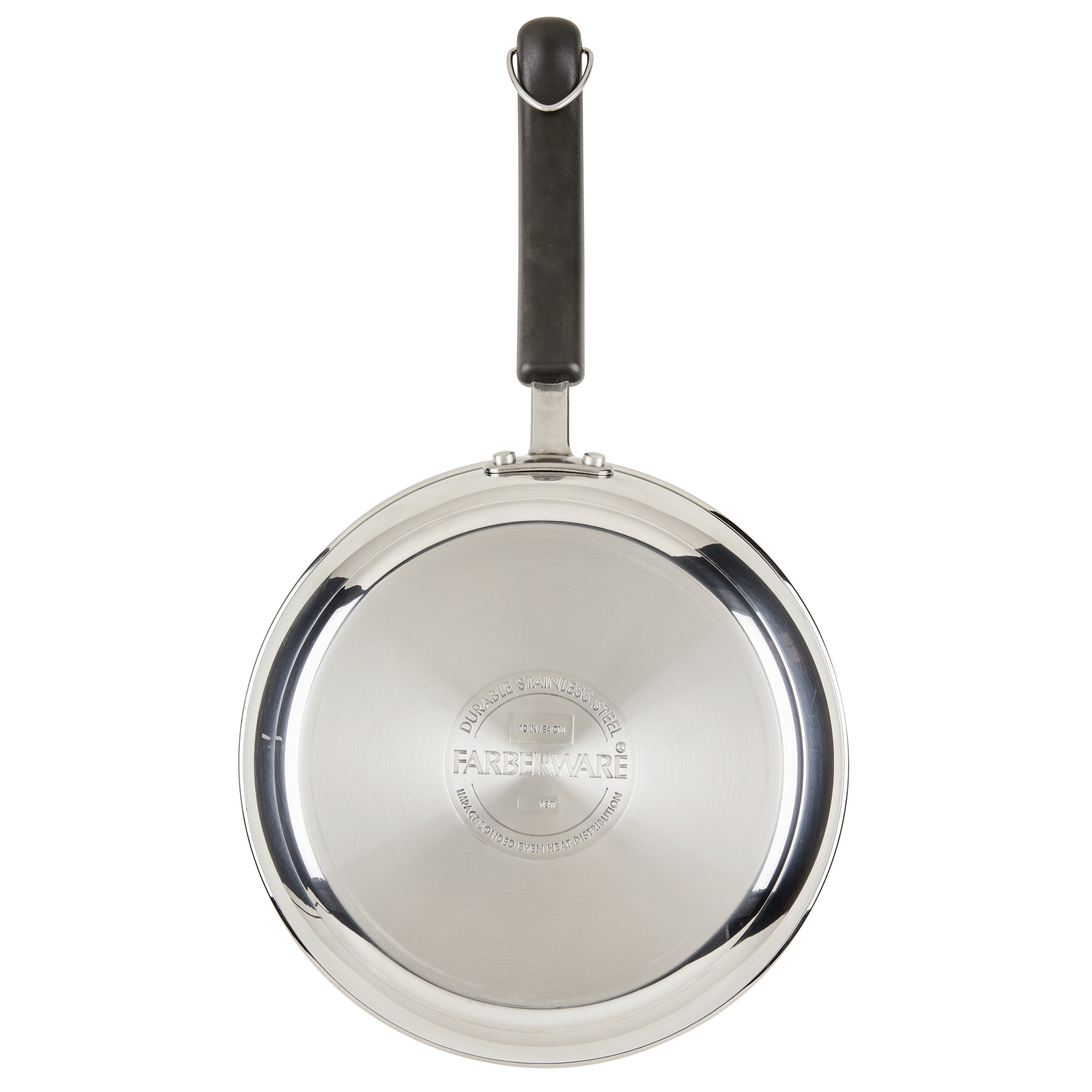 Farberware Brilliance Stainless Steel Cookware Set, 10 Piece