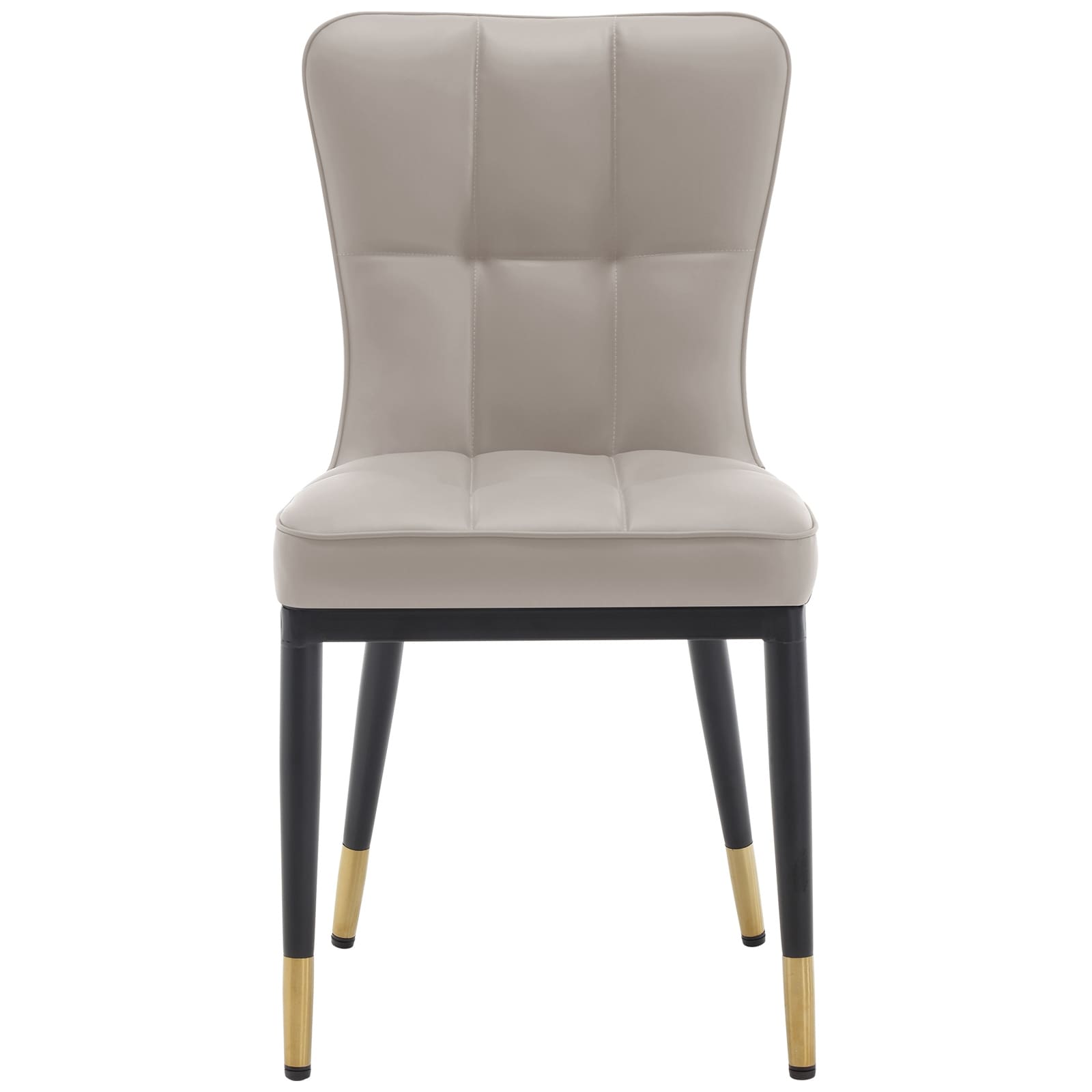Faux Leather Upholstered Dining Chairs Set of 2/4