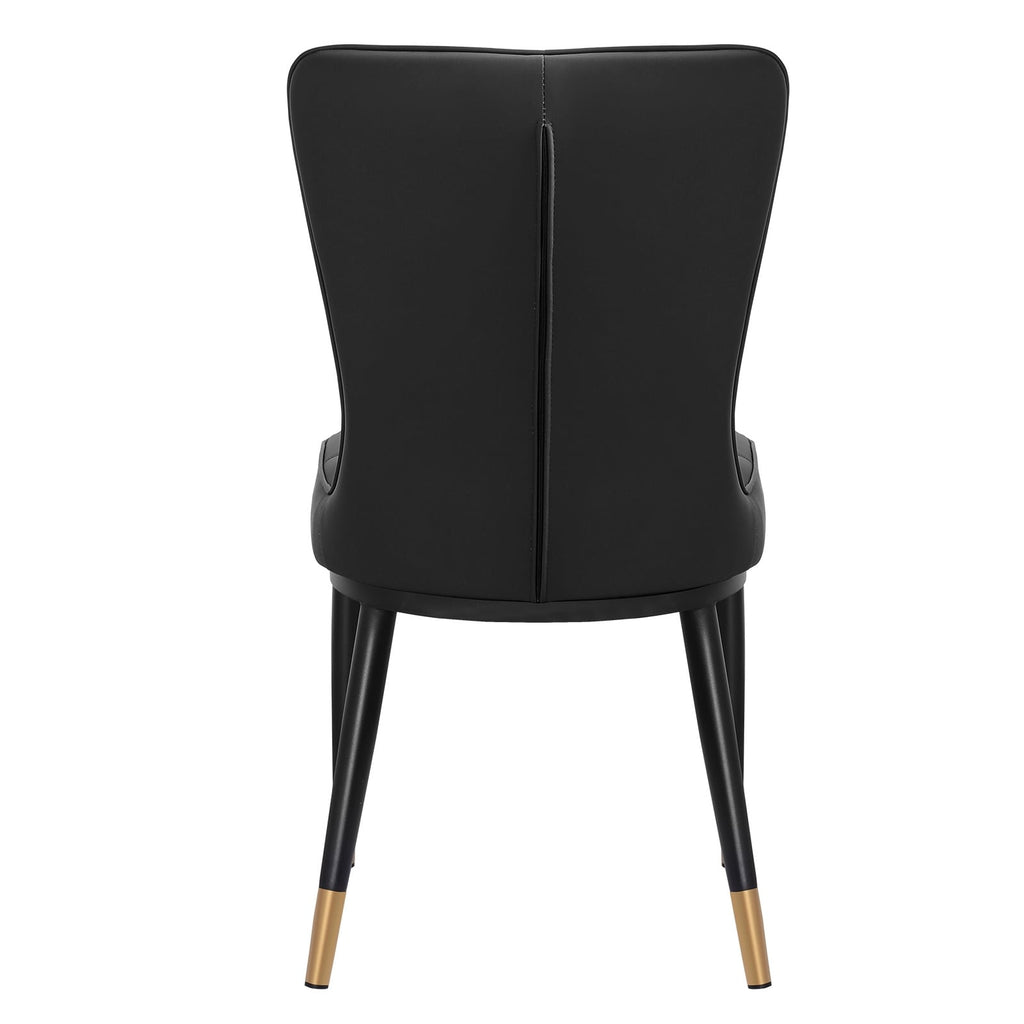 Faux Leather Upholstered Dining Chairs Set of 2/4