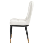 Faux Leather Upholstered Dining Chairs Set of 2/4