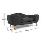 Ferncliffe Mid Century Fabric Pet Bed by Christopher Knight Home