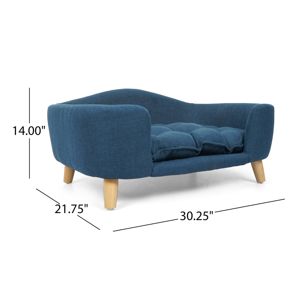Ferncliffe Mid Century Fabric Pet Bed by Christopher Knight Home