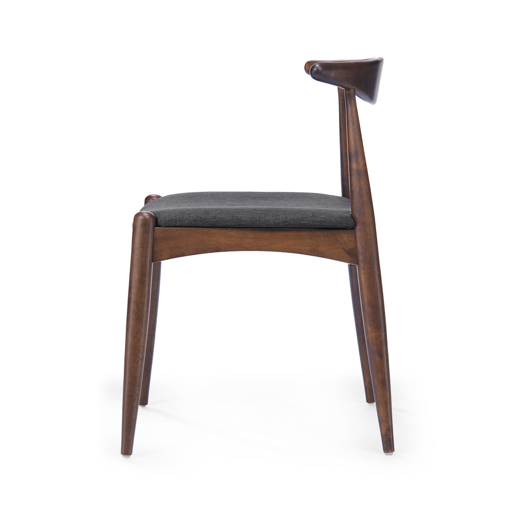 Francie Mid-Century Modern Dining Chairs (Set of 2) by Christopher Knight Home - 20.50 W x 20.25 L x 29.75 H